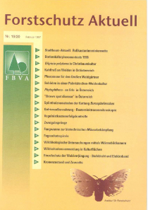 Forstschutz Aktuell 19-20/1997