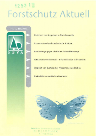 Forstschutz Aktuell 16/1995