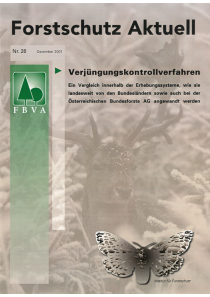 Forstschutz Aktuell 26/2001