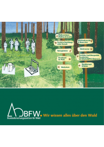 BFW Broschüre - Wir wissen alles über den Wald
