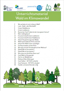 Wald im Klimawandel - Volksschule
