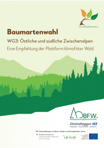 Baumartenwahl - WG3: Östliche und südliche Zwischenalpen