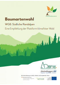 Baumartenwahl - WG6: Südliche Randalpen