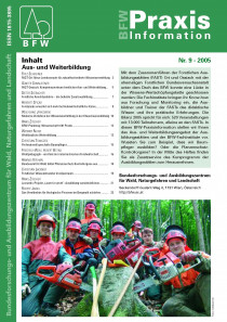 BFW-Praxisinfo  9/2005