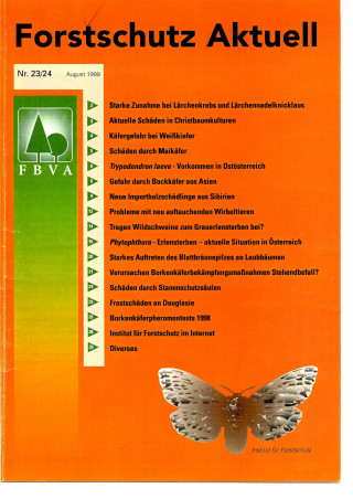 Forstschutz Aktuell 23-24/1999