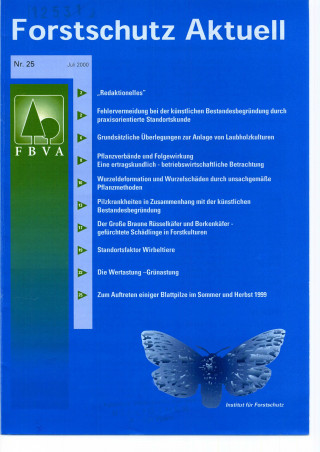 Forstschutz Aktuell 25/2000